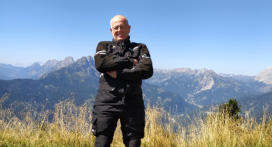 Bergsteigen mit Motorrad?  -  geht doch!